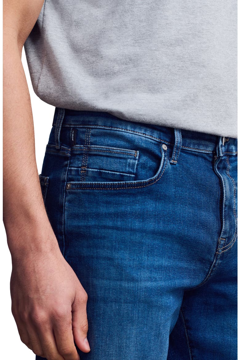 Roam Relaxed Straight Leg Jeans, Alternate, color, DARK BRUSHED DENIM
