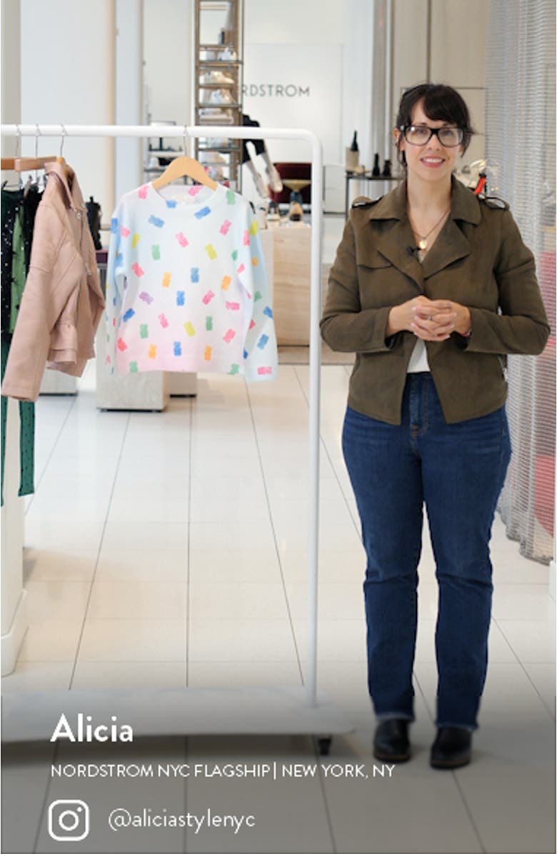 Kids' Gummy Bears Print Sweater, sales video thumbnail