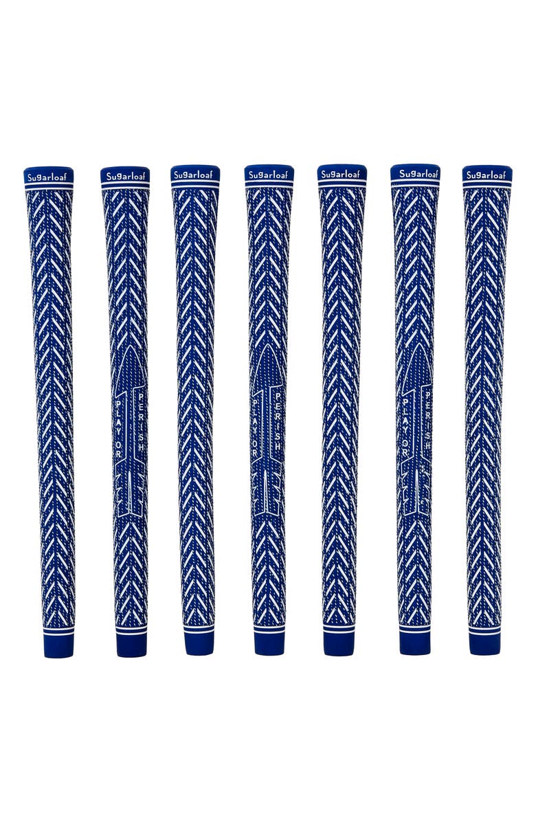 Sugarloaf Social Club Arrowcord Set of 7 Golf Club Grips, Main, color, Blue