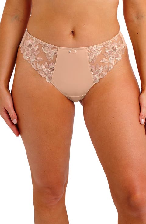 Magdalena Lace Trim Thong