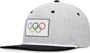 FANATICS Men's Fanatics Heather Gray/Black Olympic Games Photo Finish Adjustable Hat