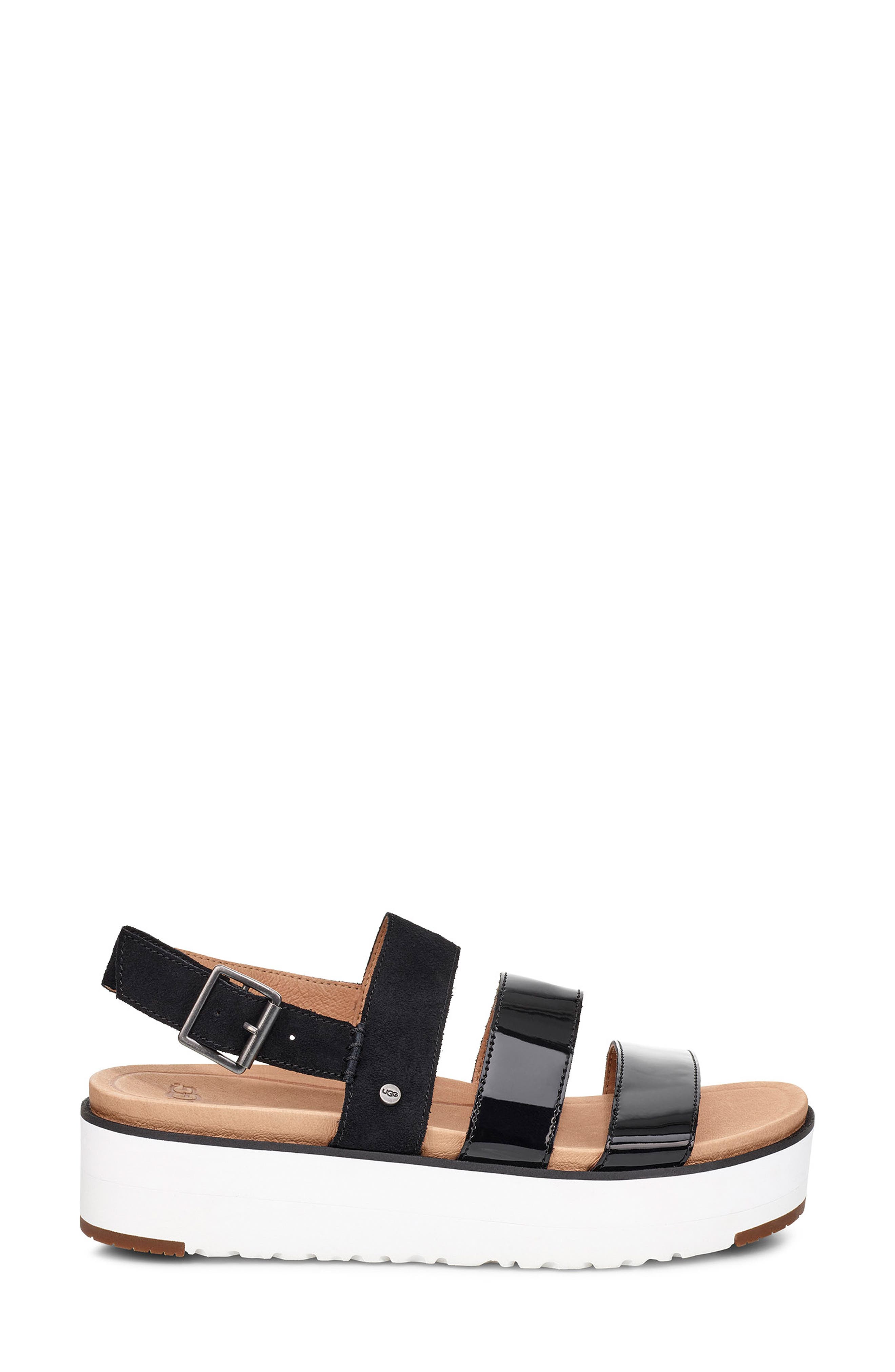 UGG<sup>®</sup> Braelynn Flatform Sandal, Alternate, color, 