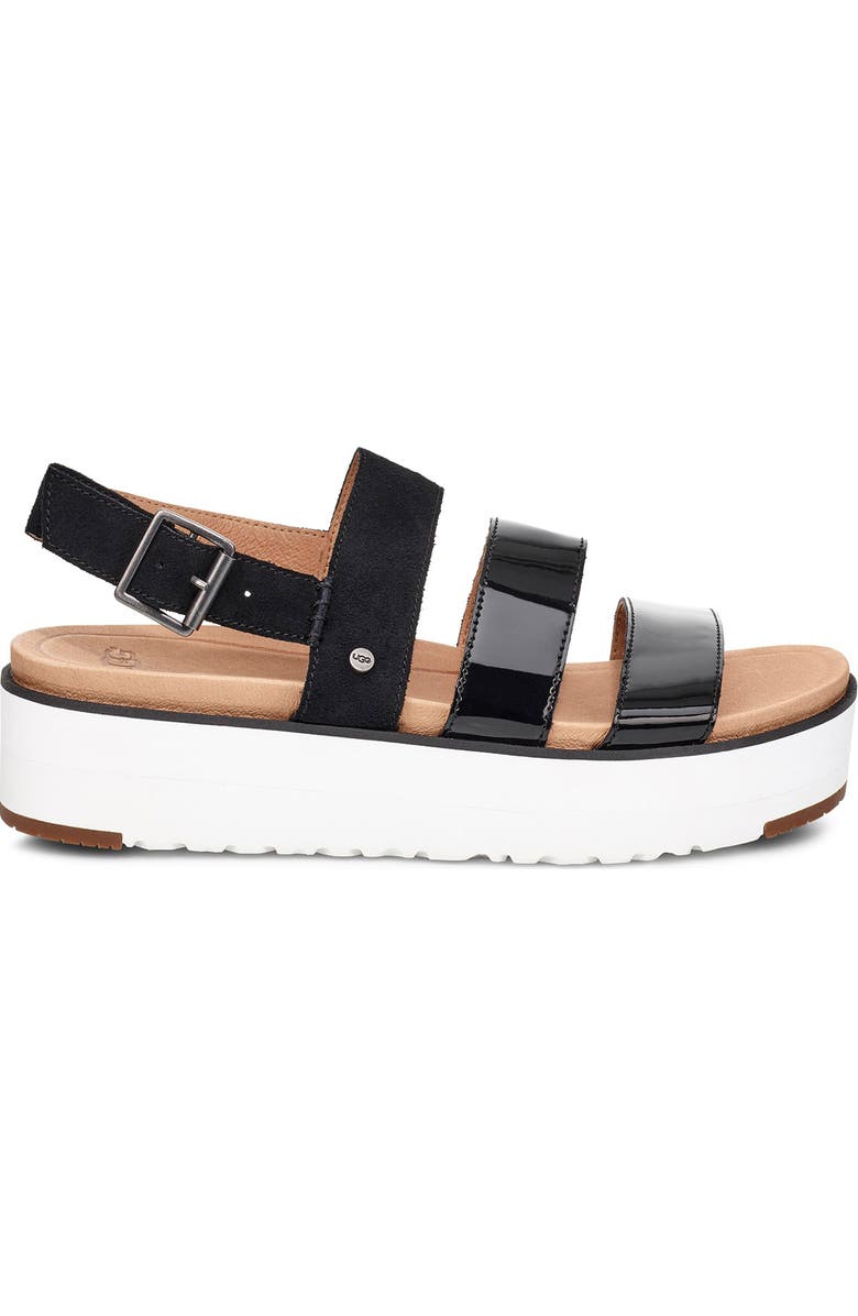 UGG<sup>®</sup> Braelynn Flatform Sandal, Alternate, color,