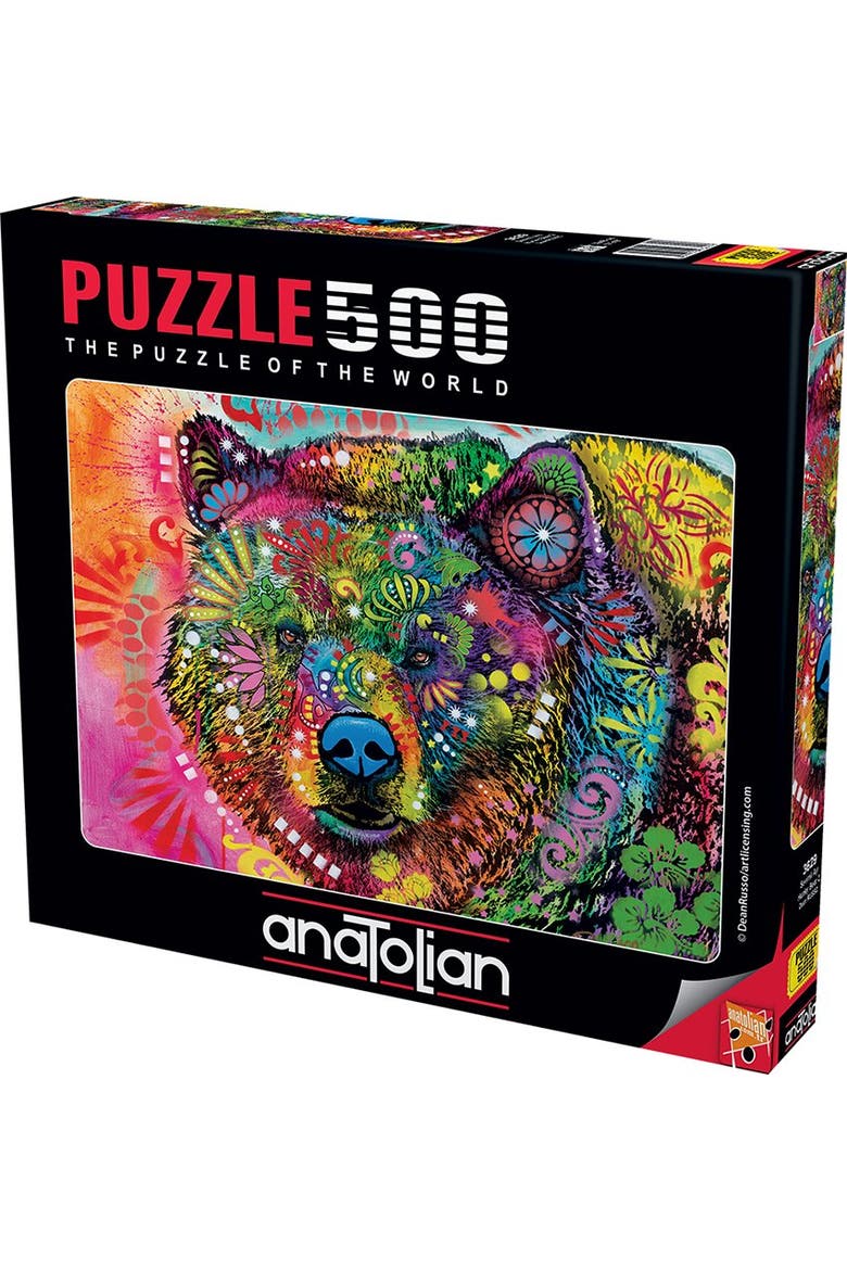 Hunky Bear 2 500 piece Jigsaw Puzzle for Adults, Alternate, color, Multicolor