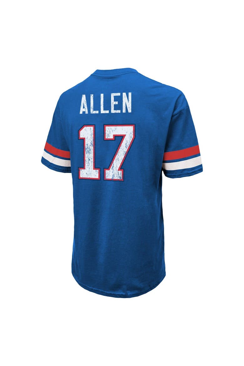 Men's Majestic Threads Josh Allen Royal Buffalo Bills Name & Number Oversize Fit T-Shirt, Alternate, color, Royal