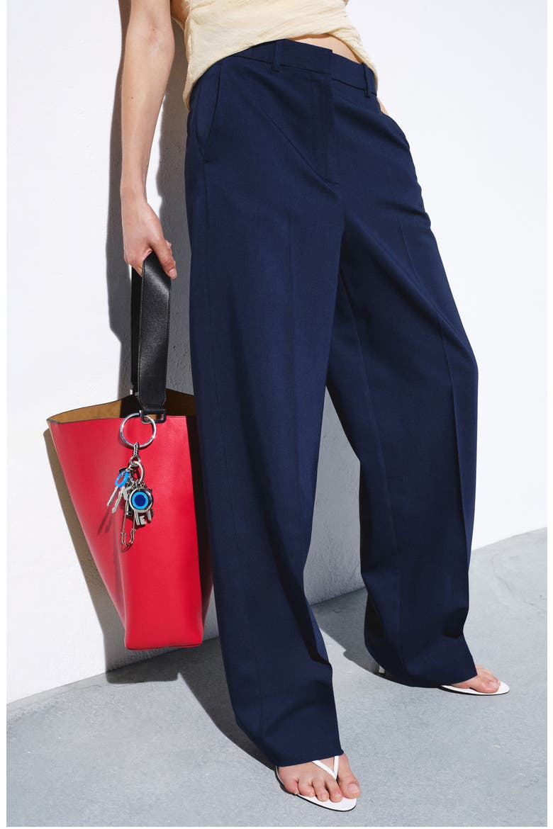 Straight Leg Pants, Alternate, color, BLUE
