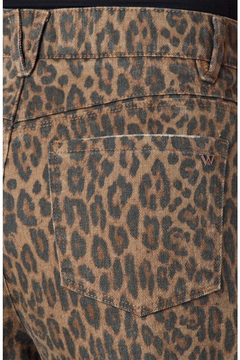 Gracie Skyrise Double Side Seam Wide Leg Jeans, Alternate, color, MOCHA BLACK MULTI