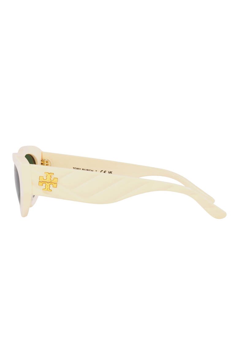51mm Cat Eye Sunglasses, Alternate, color, IVORY
