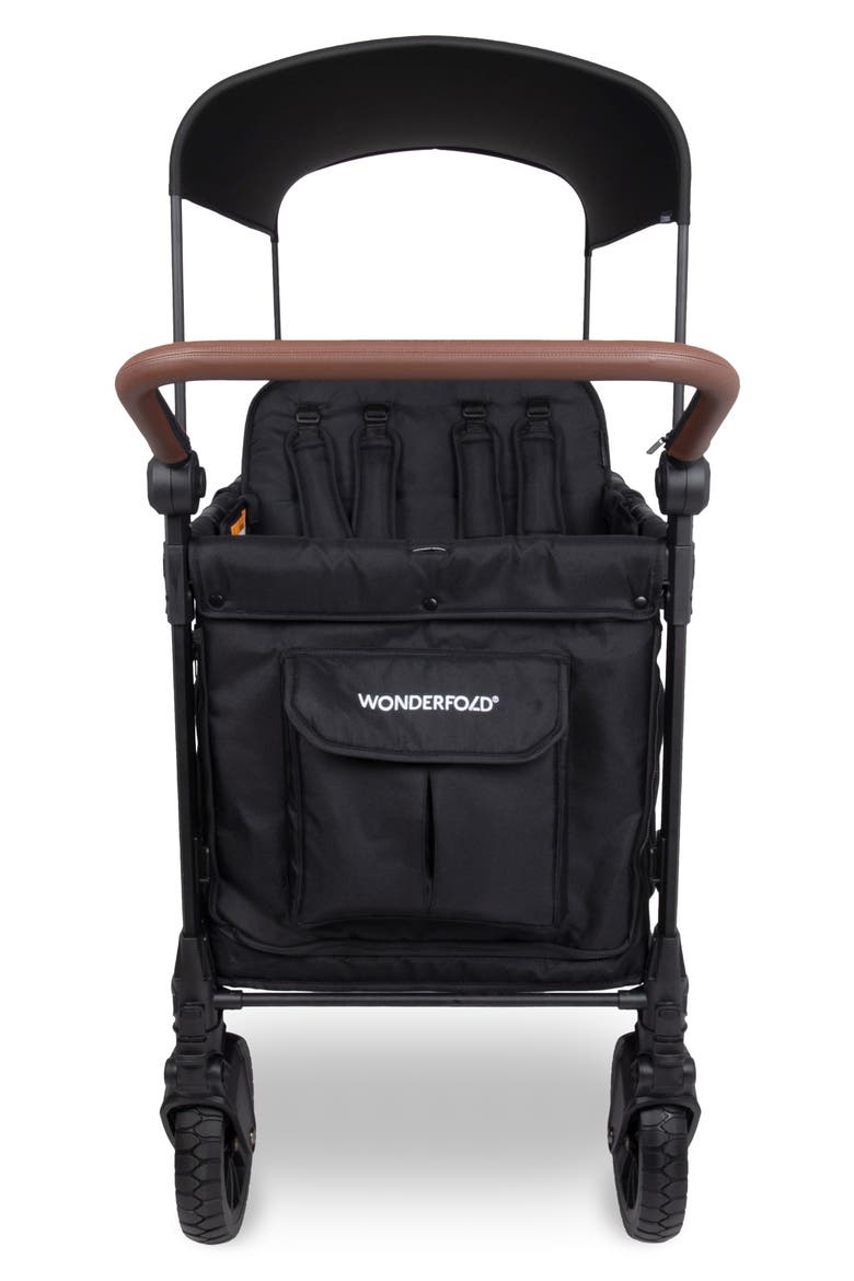 W6 Luxe Pro 6-Passenger Multifunctional Stroller Wagon, Alternate, color, BLACK