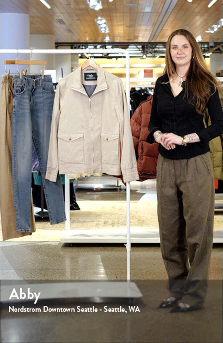 Twin Bridges Linen Blend Jacket, sales video thumbnail