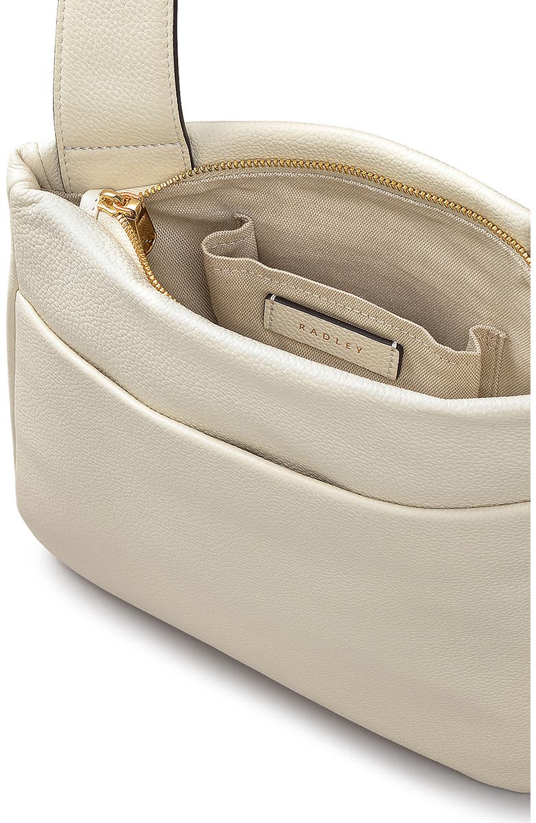Radley Alpha Road Medium Leather Crossbody Bag, Alternate, color, Chalk