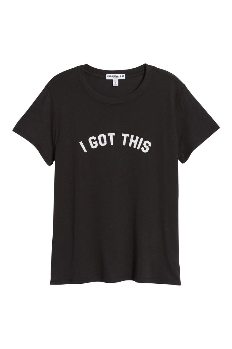 I Got This Graphic Tee, Alternate, color, BLACK