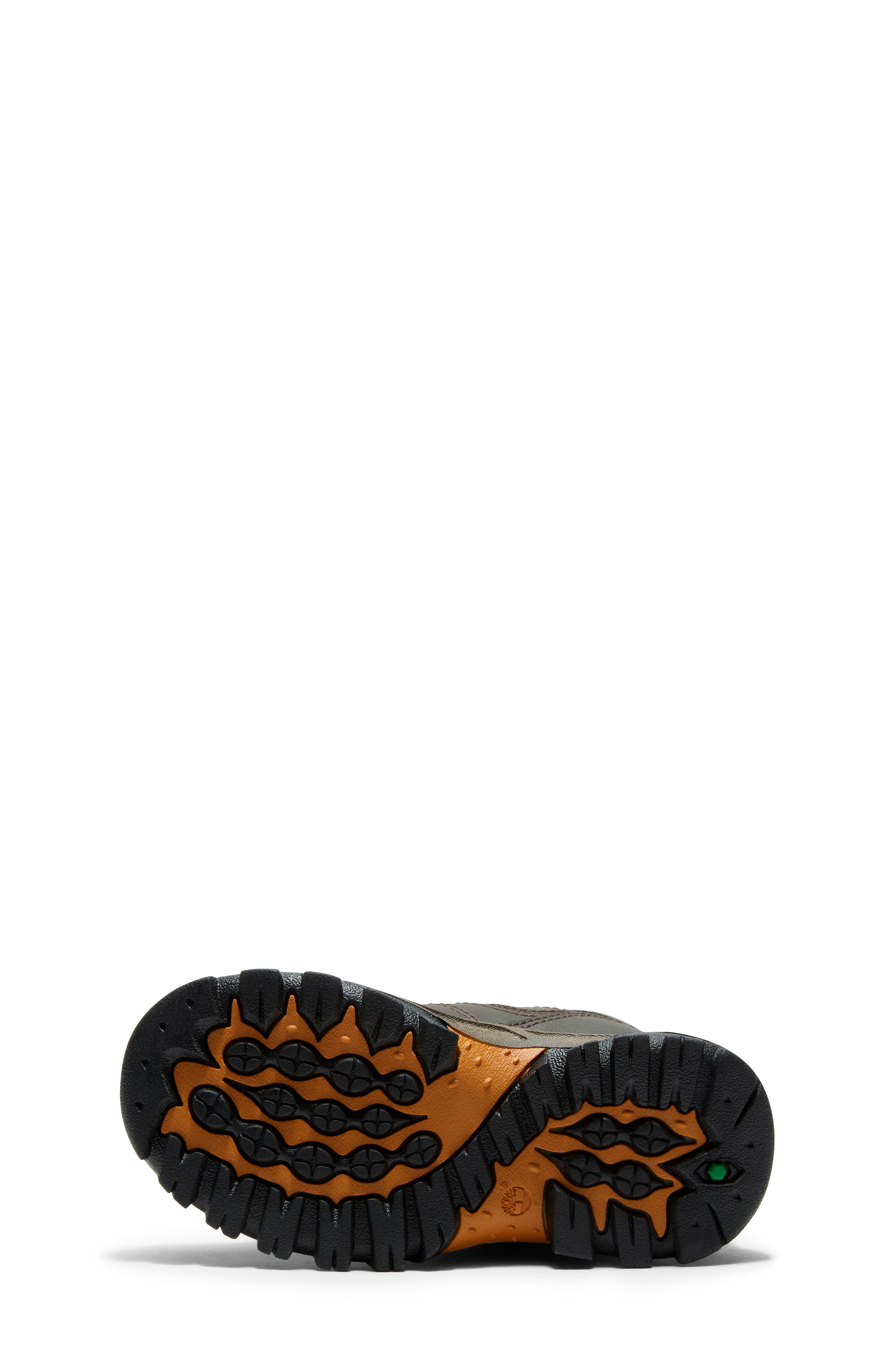 Timberland Kids' Mt. Maddsen Waterproof Hiking Boot, Alternate, color, Dark Brown