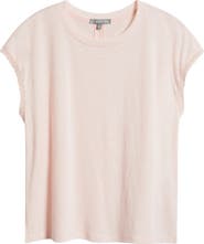 Wit & Wisdom Crochet Cap Sleeve Tee