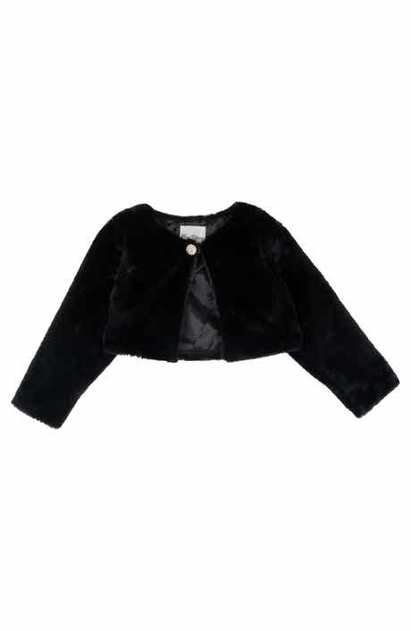 Kids' Faux Fur Bolero
