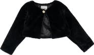 Rare Editions Kids' Faux Fur Bolero