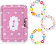 Puttisu Sparkle Bead Bangle Trio Set & Keepsake Tin Case