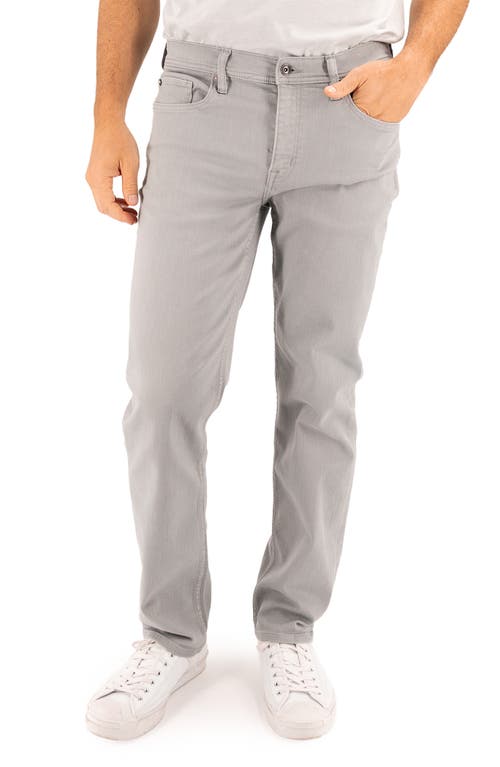Devil-dog Dungarees Slim Straight Leg Jeans In Metal