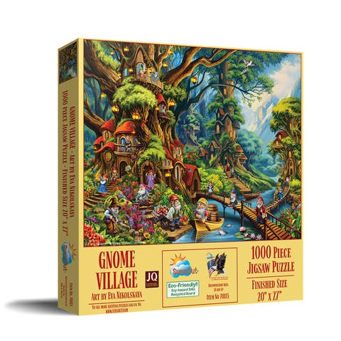 Gnome Village 1000 piece Jigsaw Puzzle for Adults