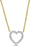 Bony Levy 18K Gold Liora Diamond Heart Pendant Necklace (Online Trunk Show)