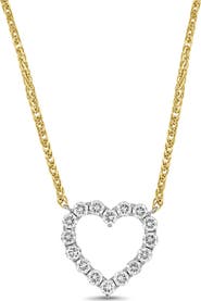 Bony Levy 18K Gold Liora Diamond Heart Pendant Necklace (Online Trunk Show)