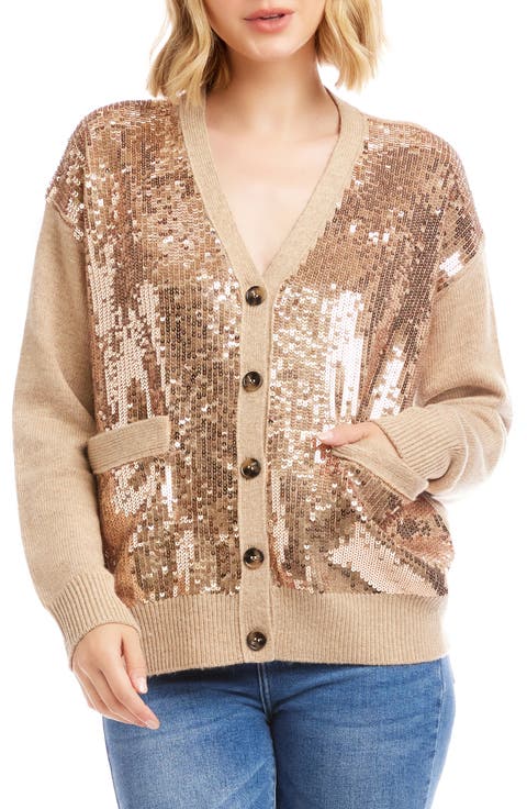 Sequin Cardigan