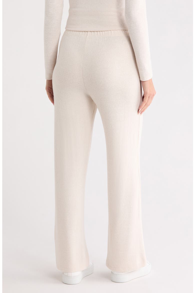 Brushed Knit Pull-On Pants, Alternate, color, OATMEAL