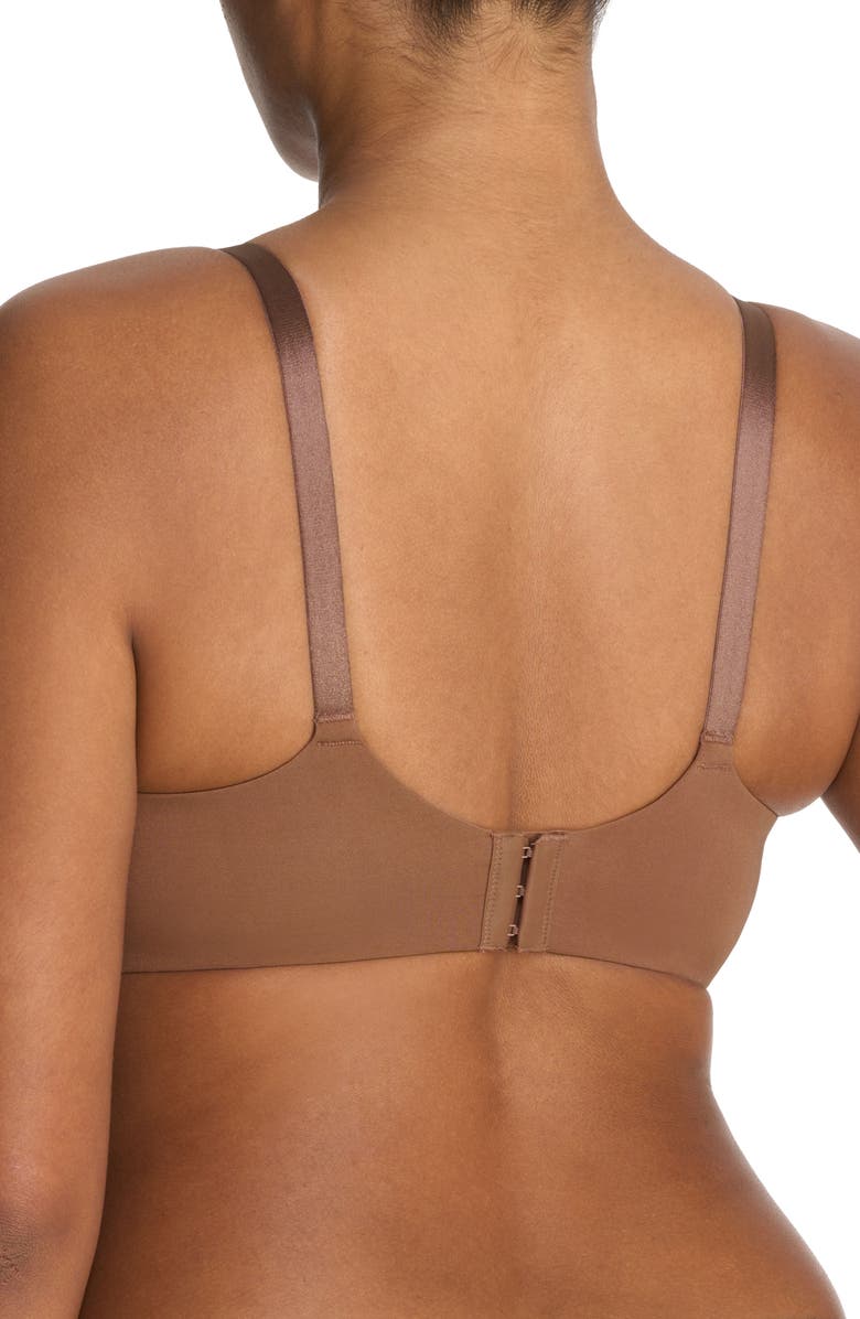 Natori Liquid Full Fit Balconette T-Shirt Bra, Alternate, color, Nutmeg