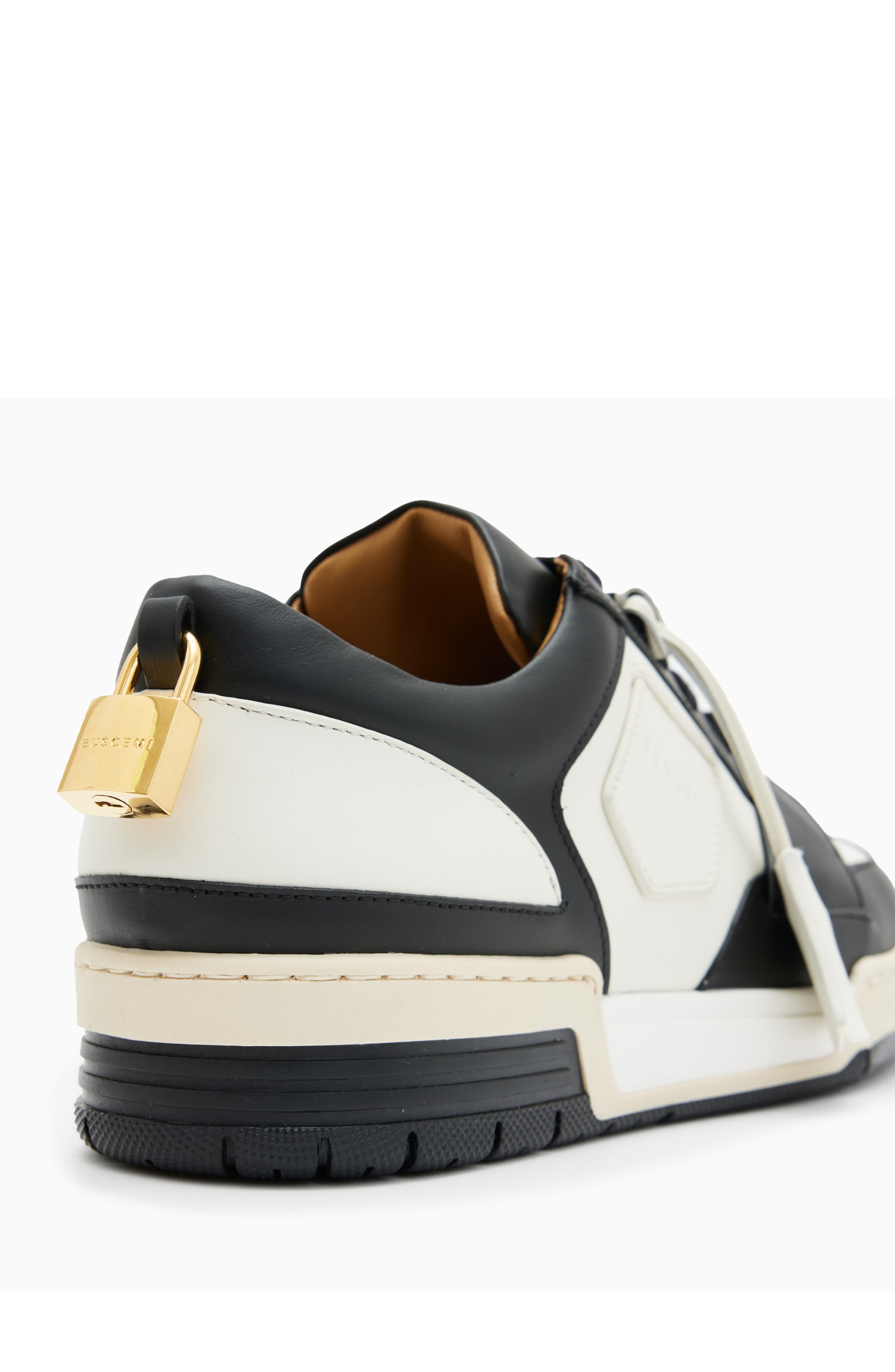 Buscemi Air Jon Low Top Sneaker, Alternate, color, Off White Black
