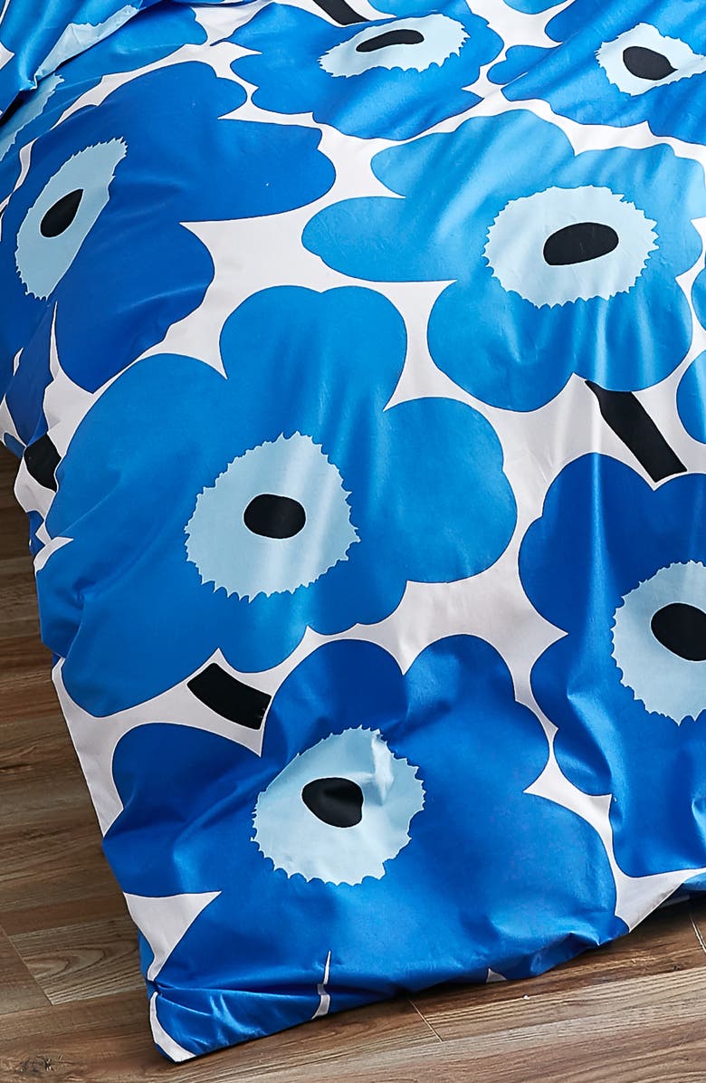 Marimekko Unikko Duvet Cover & Sham Set, Alternate, color, 