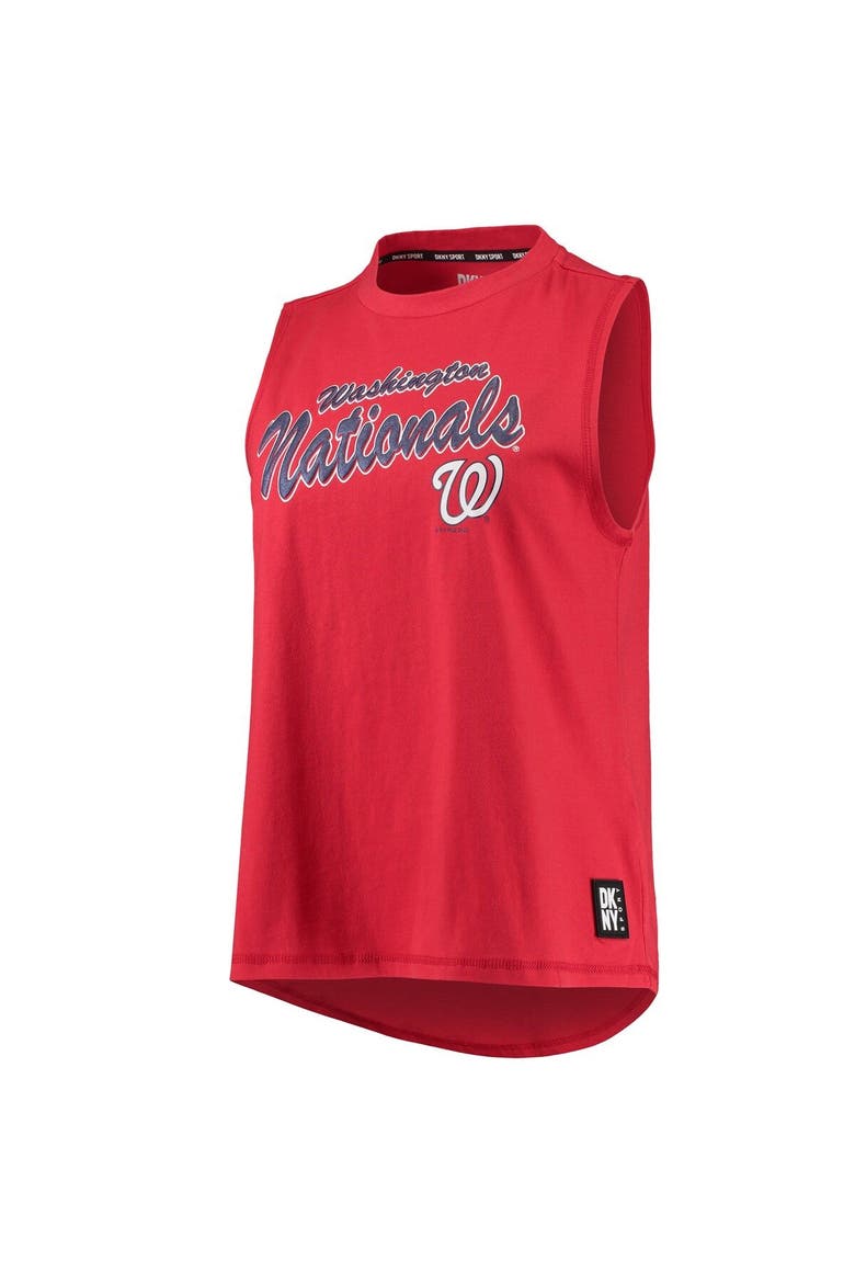 Women's DKNY Sport Red Washington Nationals Marcie Tank Top, Alternate, color, Red