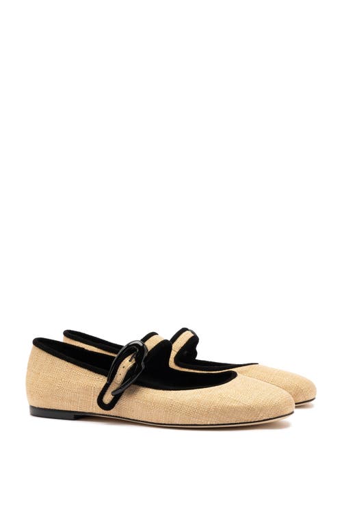 Larroude Verona Ballet Flat In Neutral
