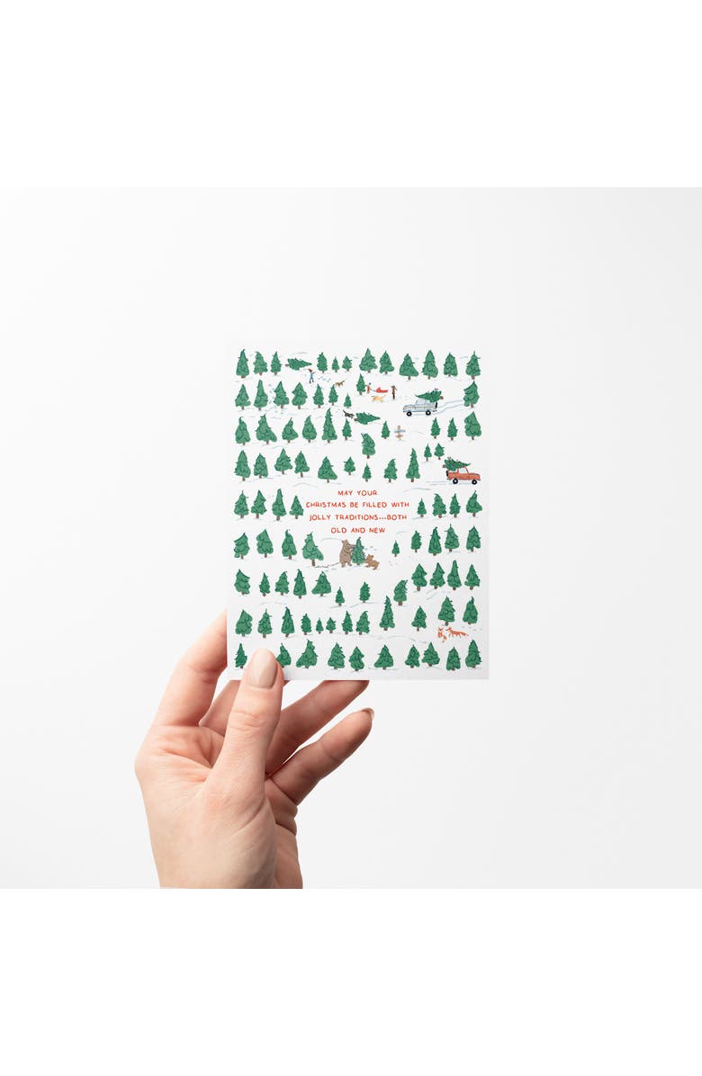 Ramus & Co Holiday Winter Card Pack (3ct) Jolly Traditions, Alternate, color, Multi-Pack