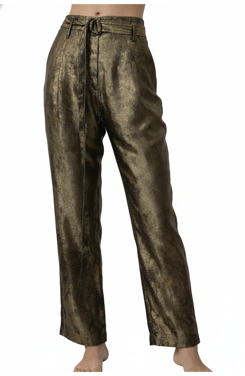 Monzlapur High Waisted Pant, Main, color, Burnt Gold