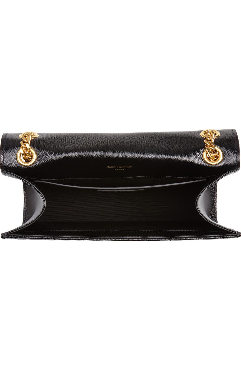 Saint Laurent Medium Cassandra Quilted Leather Envelope Bag, Alternate, color,