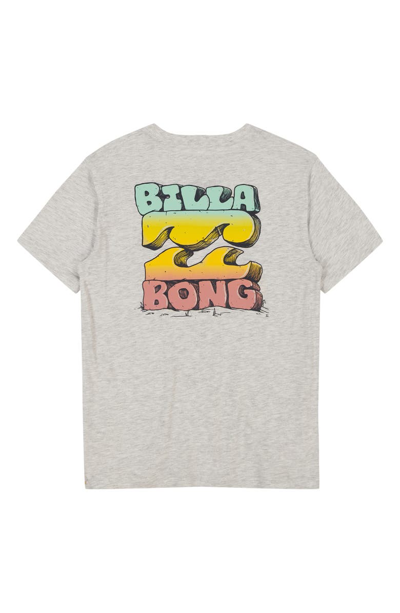 Billabong Kids' Sunset Stack Cotton Graphic T-Shirt, Alternate, color, 