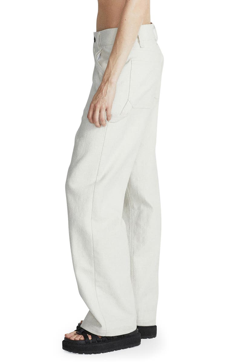 rag & bone Sid Tweed Straight Leg Carpenter Pants, Alternate, color, 