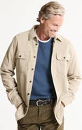 JACHS Stretch Twill Utility Overshirt