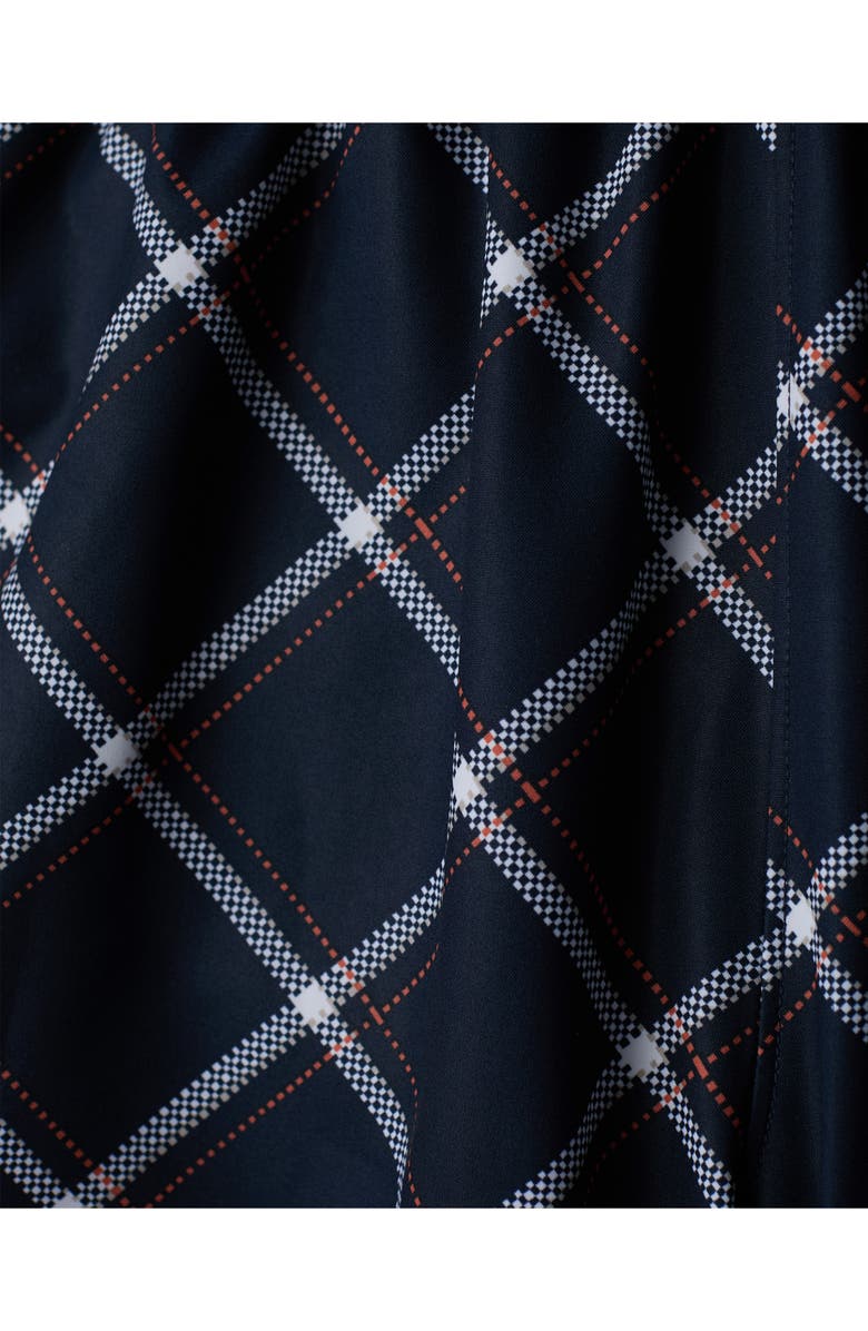 Rhone Mirage Windowpane Plaid UPF 50+ Shorts, Alternate, color, 