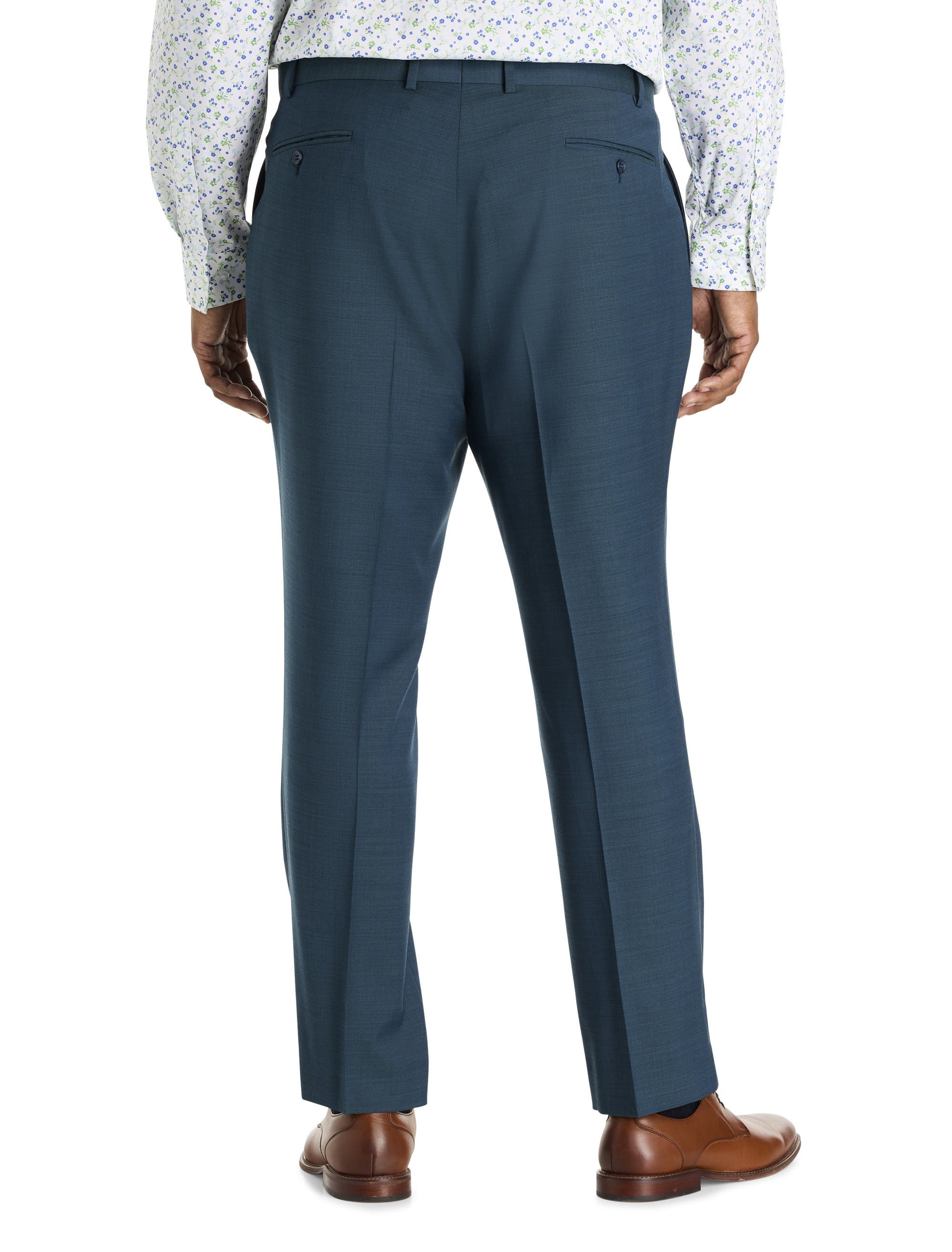 Big & Tall Solid Suit Pants - image 2