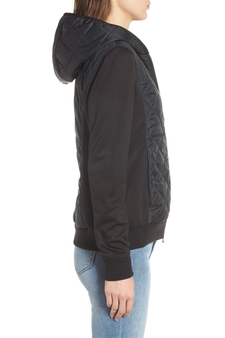Brimham Hybrid Jacket, Alternate, color, BLACK/ BLACK