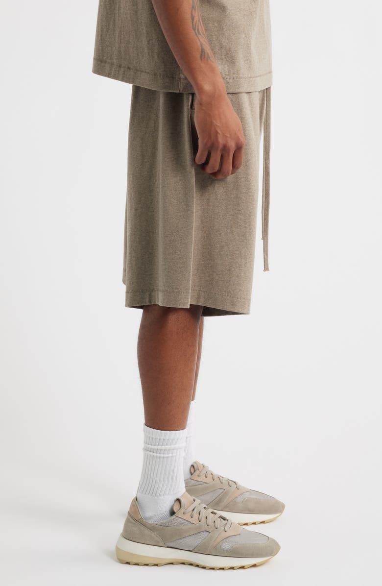 Fear of God Essentials Jersey Basketball Sweat Shorts, Alternate, color, Homestead Heather