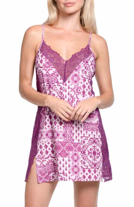 In Bloom by Jonquil Brit Lace & Satin Chemise
