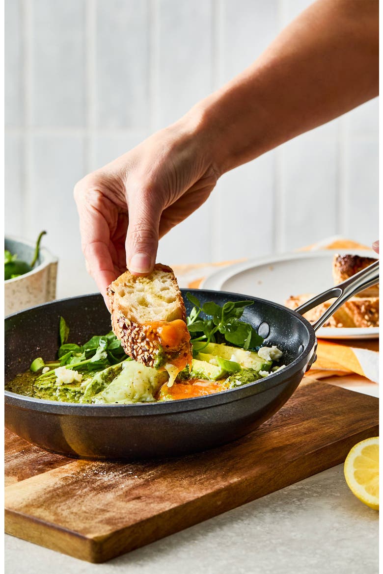 GREEN STONE™ 8" Frypan, Alternate, color, Black