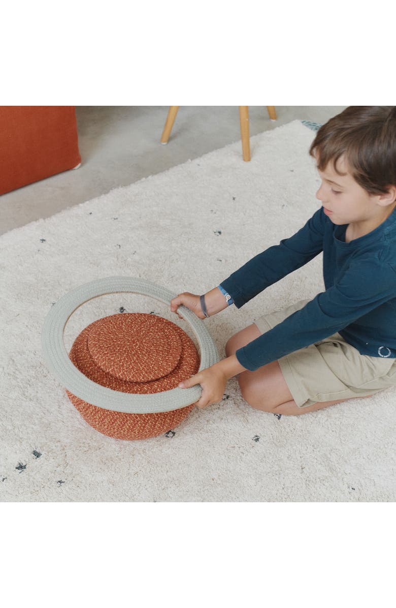 Lorena Canals Basket Saturn, Alternate, color, Multicolor