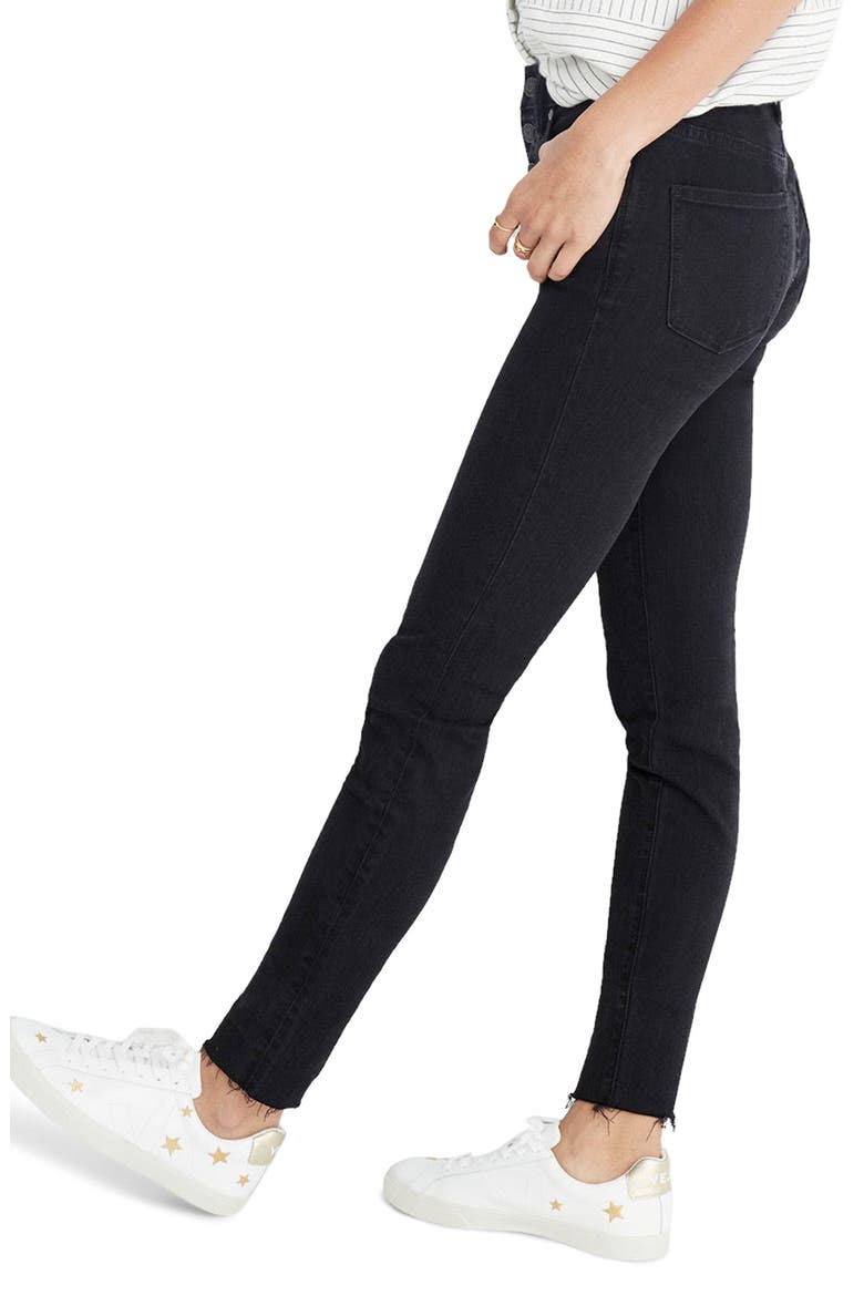 9-Inch Button Ankle Skinny Jeans, Alternate, color, BERKELEY WASH