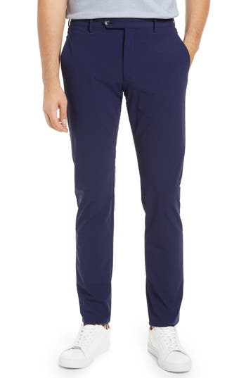 Zanella Active Stretch Flat Front Pants In Multi
