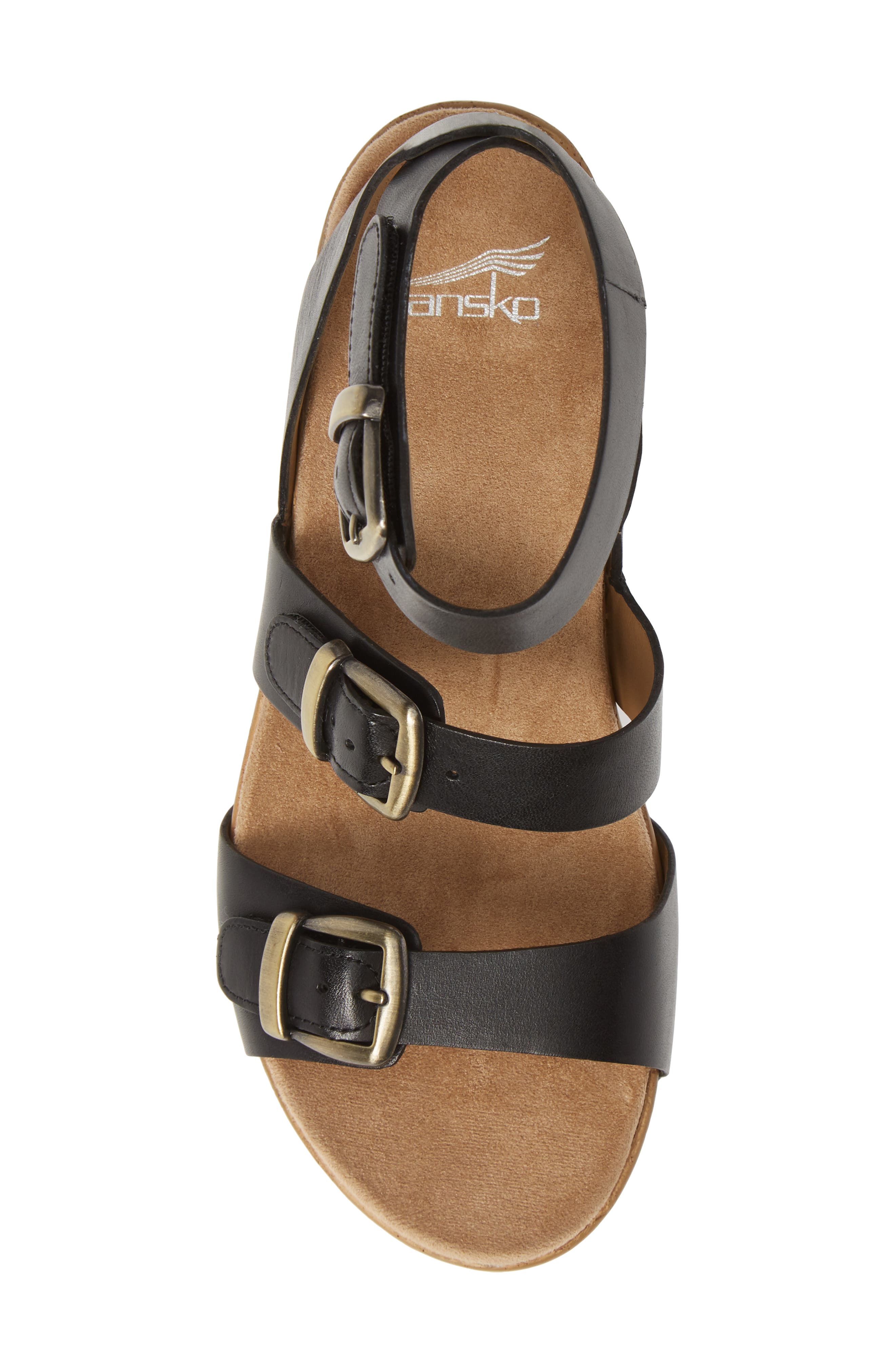 Dansko Lou Ankle Strap Sandal, Alternate, color, 