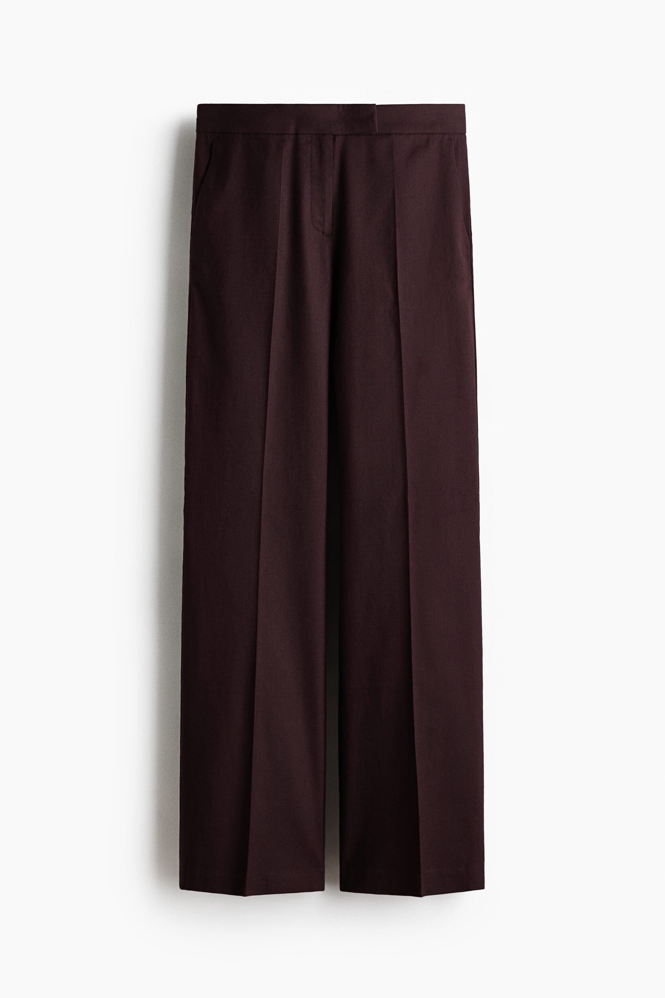 Linen-blend Tailored Trousers - image 3