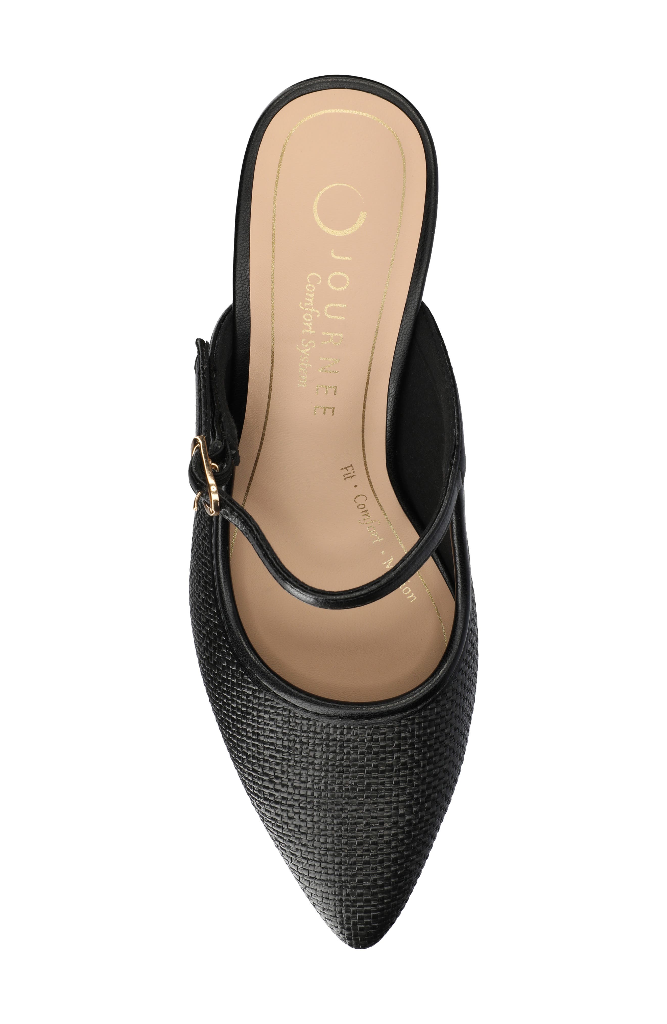 Journee Collection Tiffee Pump, Alternate, color, Black